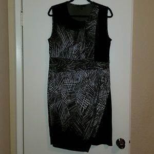 Pattern sleeveless dress